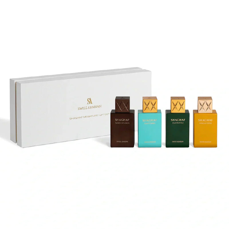 Swiss Arabian Shaghaf Mini Set I U EDP – Oasis Perfumes USA