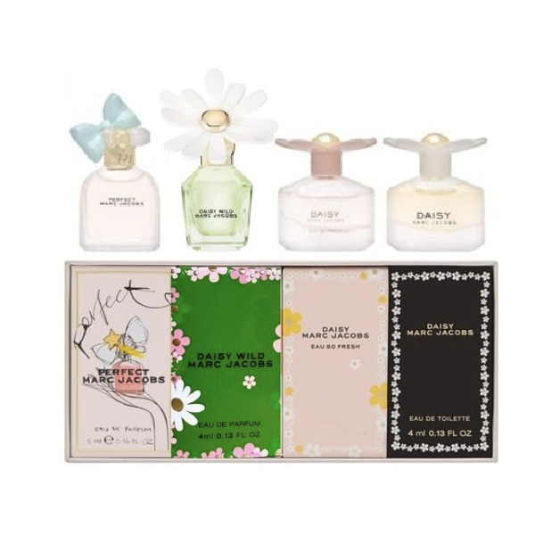 Marc Jacobs Mini Gift Set 4 Pcs 0.13 oz EDP For Women – Oasis Marc Jacobs Mini Gift Set 4 Pcs 0.13 oz EDP For Women – Oasis