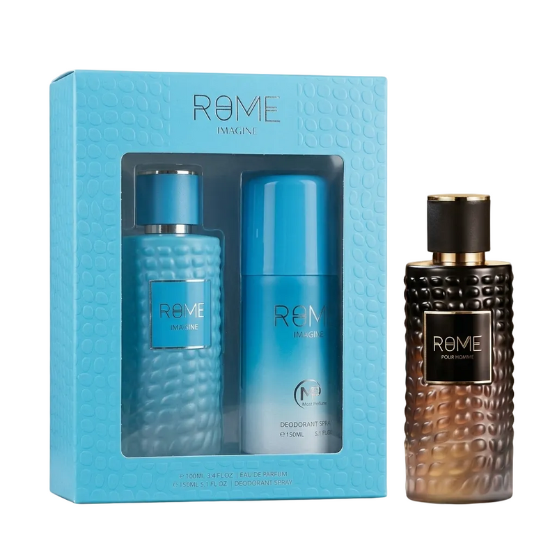 Mast Perfume Rome Luxury Duo Set for Men EDP 3.4 oz + Deodorant 5.0 oz
