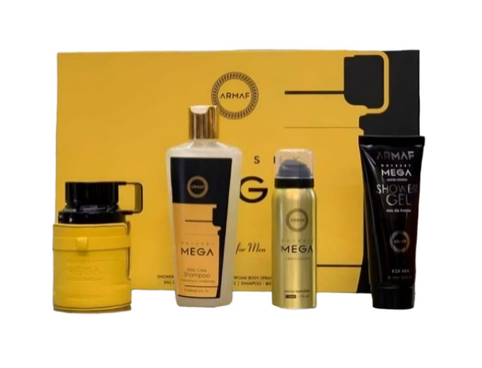 Armaf Set Odyssey Mega 4 piezas M EDP 3.4 oz