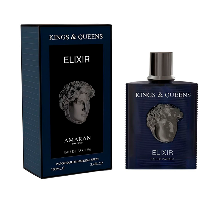 Caja abierta Amaran Parfums Kings and Queens Elixir M EDP 3.4 oz