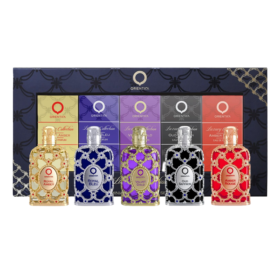 Orientica Set Mini Perfumes EDP U (Royal Amber, Royal Bleu