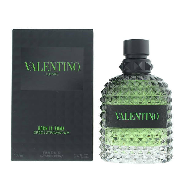 Valentino Uomo Born In Roma Green Stravaganza M EDT 3.4oz