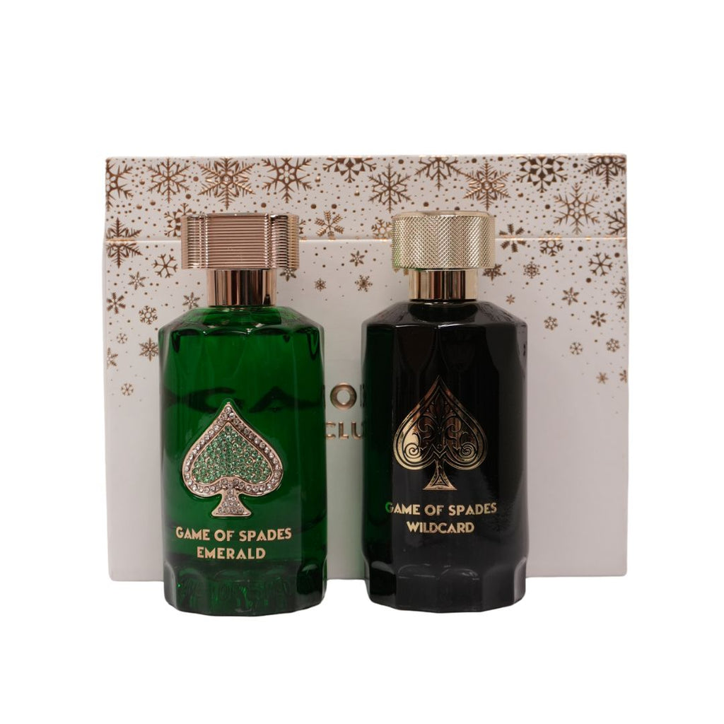 Jo Milano Game Of Spades Exclusive II Set U Parfum ( Wildcard 3.4oz + Emerald 3.0 oz )