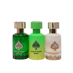 Jo Milano Game Of Spades Collector's Edition Set U Parfum ( Emerald 1.0oz + Bonus 1.0oz + Topaz 1.0oz + Full House 0.3oz + Wildcard 0.3oz + Royale 0.3oz + Jackpot 0.3oz + Opal 0.3oz  )
