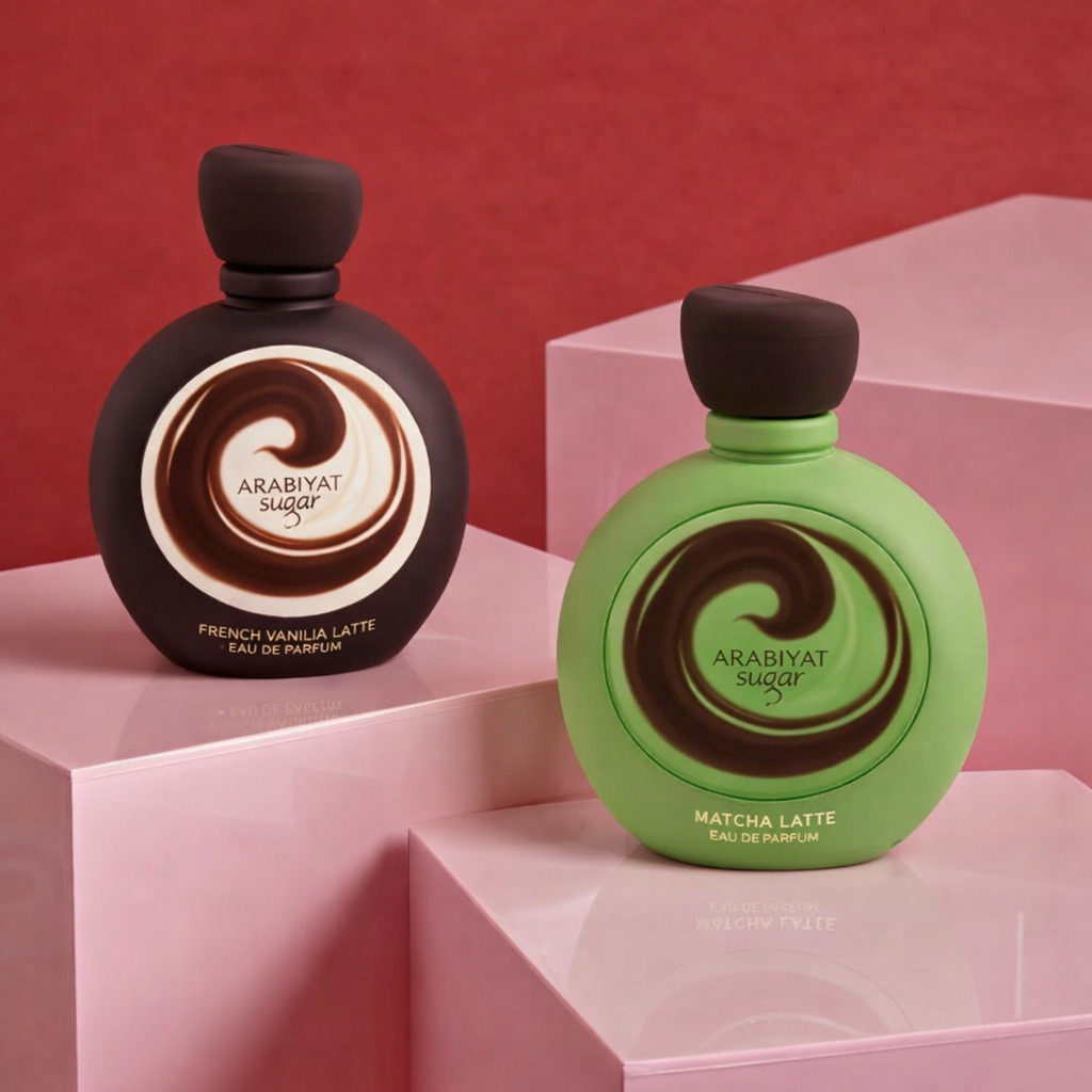 Arabiyat Prestige Sugar Latte Gourmand Bundle – Vanilla Latte & Matcha Latte Perfume Set (2pcs)