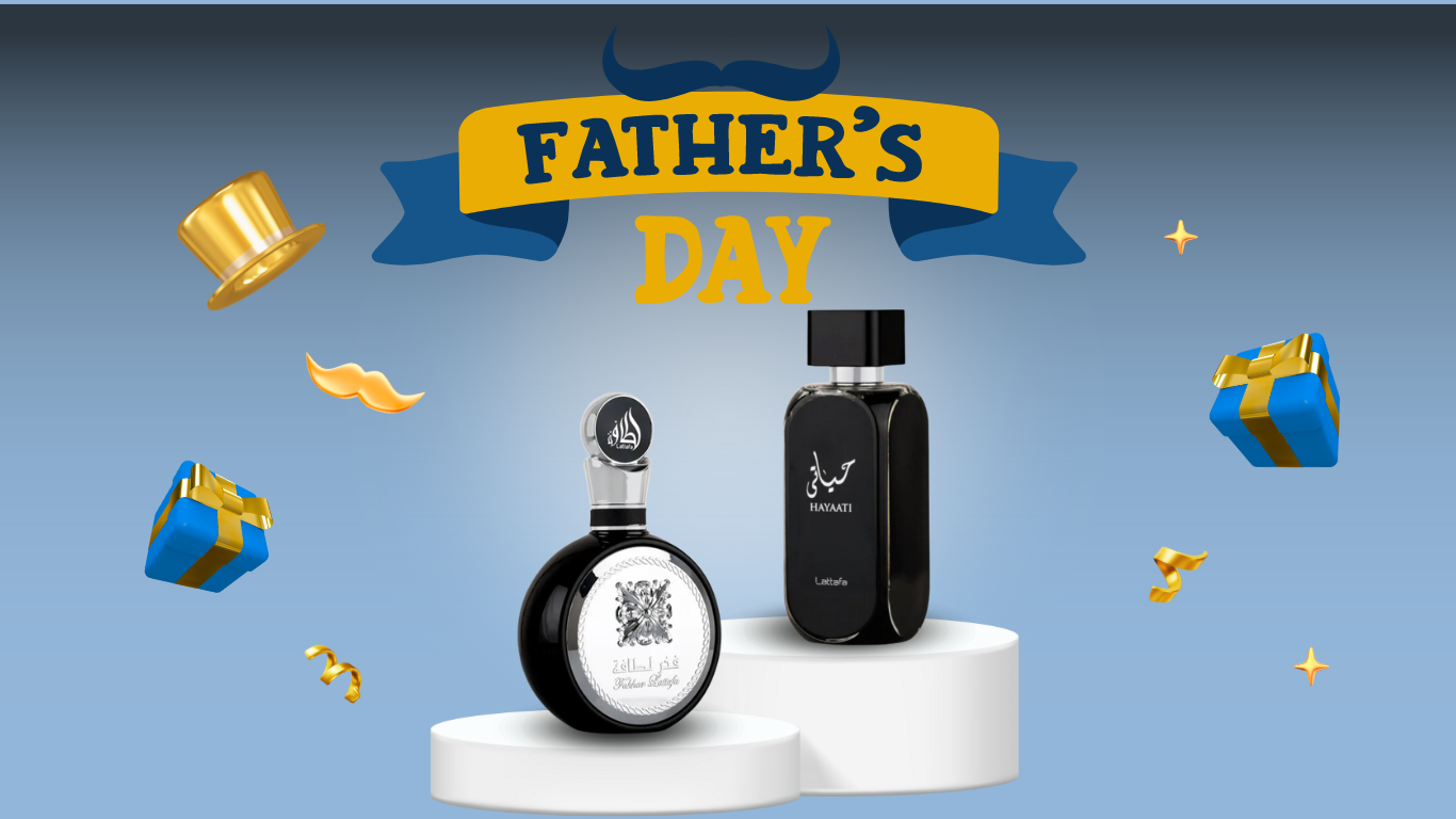 Promotion Father´s Day (Lattafa Fakhar Black , Lattafa Hayaati Black)