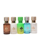 Jo Milano Set Game Of Spades Emerald 8 Pcs U Parfum (Emerald 3.0oz +  Topaz 0.3oz + Bonus 0.3oz + Opal 0.3oz + No Limit 0.3oz + Full House 0.3oz + Aromatic Body Cleanser 6.8oz + Body Cream 6.8oz )