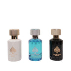 Jo Milano Game Of Spades Collection Edition Set U Parfum ( Royale + Full House + Wildcard ) 3 X 1.0oz