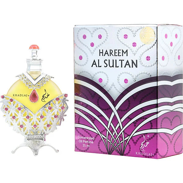 Open Box Khadlaj Hareem Al Sultan Purple concentrated oil 1.2oz