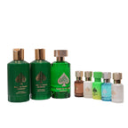 Jo Milano Set Game Of Spades Emerald 8 Pcs U Parfum (Emerald 3.0oz +  Topaz 0.3oz + Bonus 0.3oz + Opal 0.3oz + No Limit 0.3oz + Full House 0.3oz + Aromatic Body Cleanser 6.8oz + Body Cream 6.8oz )