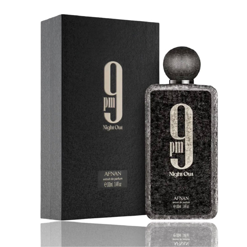 Afnan 9 Pm Night Out U Extrait – Oasis Perfumes USA