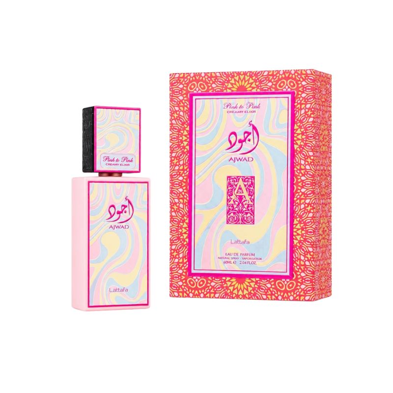 Lattafa Ajwad Pink to Pink Creamy Elixir for Women EDP 2.0 oz
