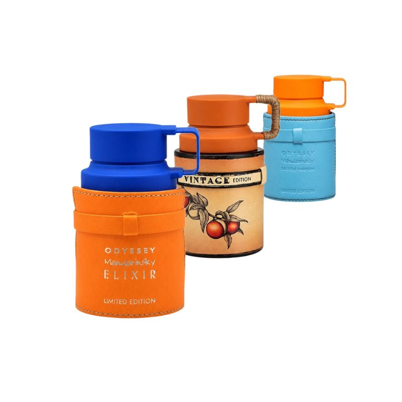 Armaf Odyssey Discovery Mini (mandarin sky+ elixir +vintange) Unisex EDP 1.0 oz