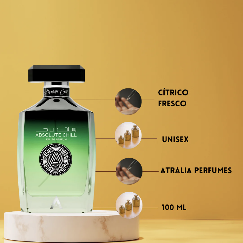 Absolute Chill Notes Atralia Absolute Chill M EDP 3.4 oz – Oasis Perfumes USA