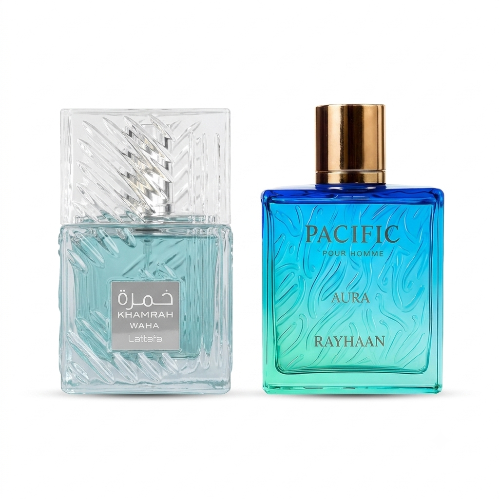 Endless Summer Duo: Lattafa Khamrah Waha + Pacific Aura