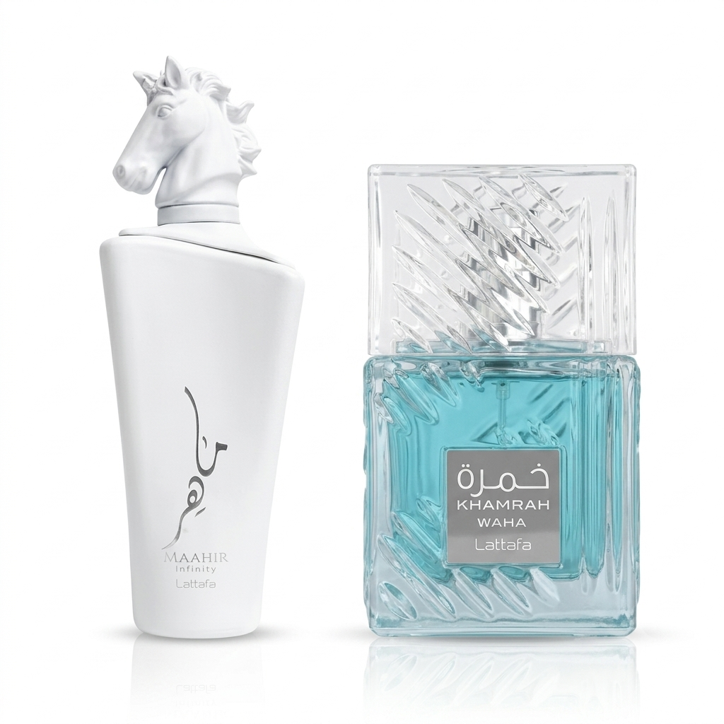 Lattafa Signature Duo: Maahir Honor & Khamrah Waha