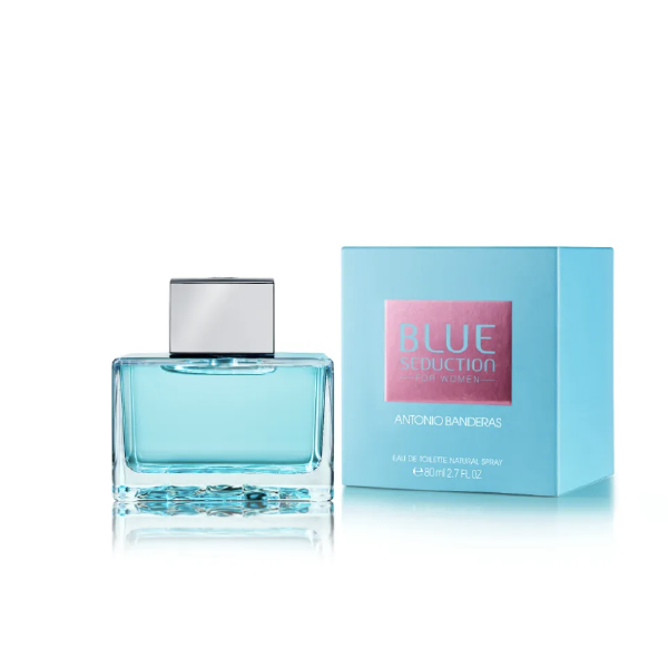 Antonio Banderas Seducción Azul W EDT 2.7oz