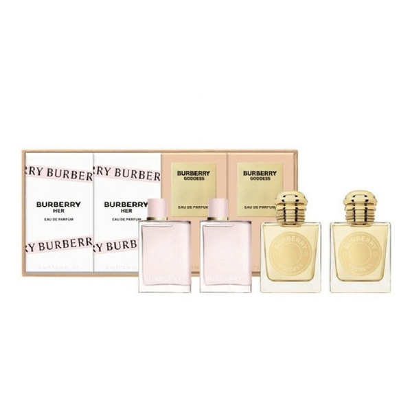 Burberry Mini Gift Set 4 Pcs W EDP 0.17oz