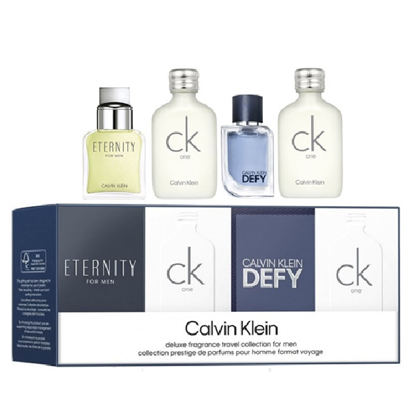 Calvin Klein Gift Set 4 Pcs M EDT 0.33oz