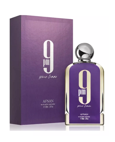 Afnan 9 pm pour Femme W EDP 3.4oz