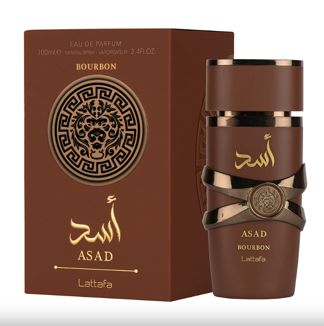 Lattafa Asad Bourbon M EDP 3.4oz