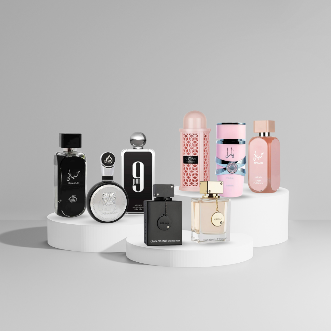 8 Piece Collection: 4 for Men + 4 for Women EDP