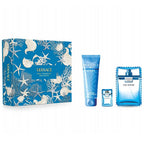 Versace Man Eau Fraiche Gift Set 3 Piece EDT 3.4 oz with Shower Gel and Mini for Men