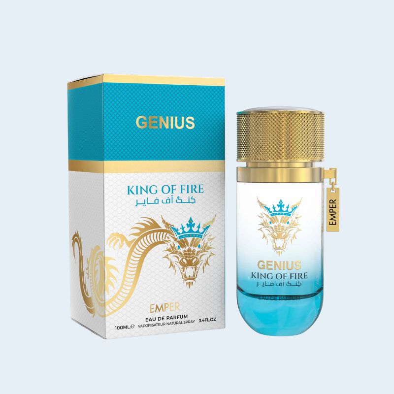 Emper Genius King Of Fire for Men EDP 3.4 oz