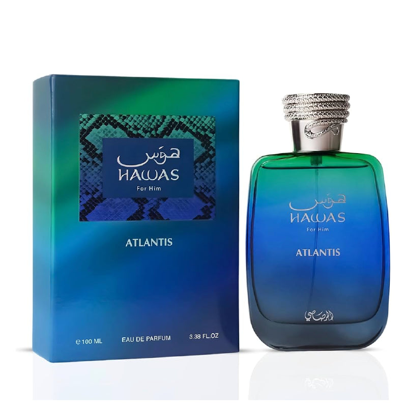Rasasi Hawas Atlantis U EDP 3.4 oz
