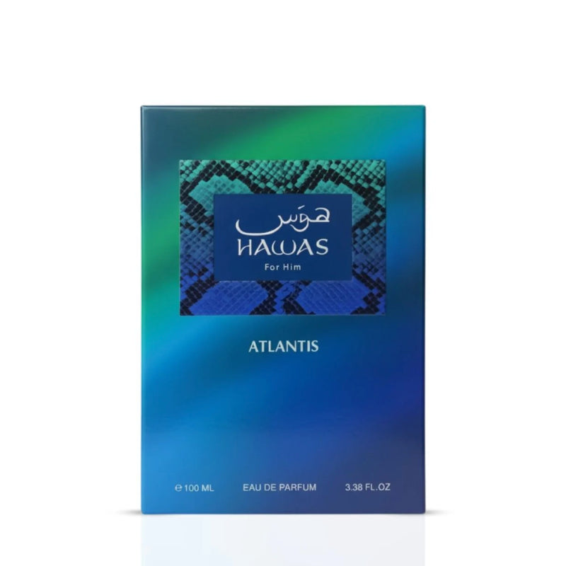 Rasasi Hawas Atlantis U EDP 3.4 oz