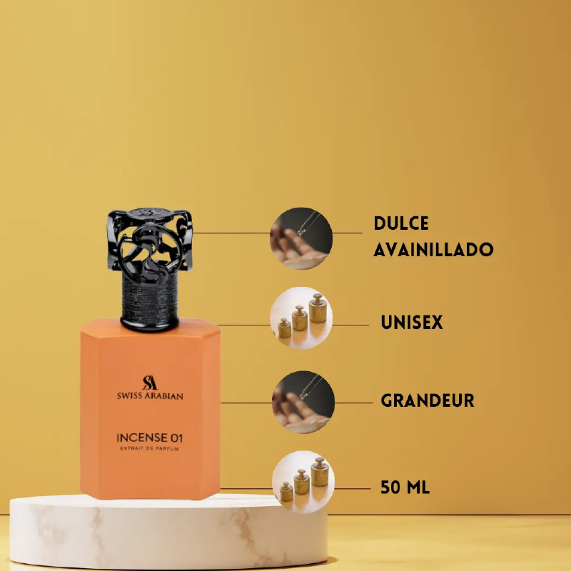 Swiss Arabian Incense 01 U EDP 1.7 oz