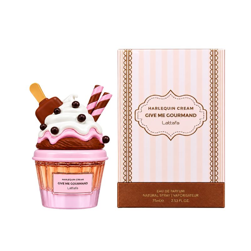 Lattafa Harlequin Cream (Give Me Gourmand) Unisex EDP 3.4 oz