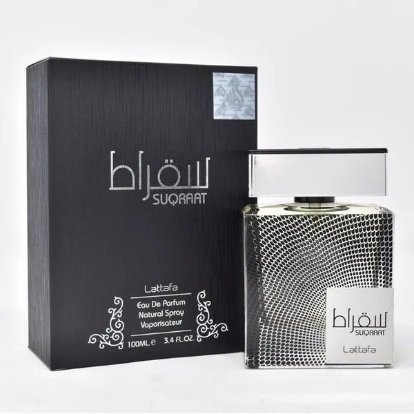 Open Box Lattafa Suqraat M EDP 3.4 oz