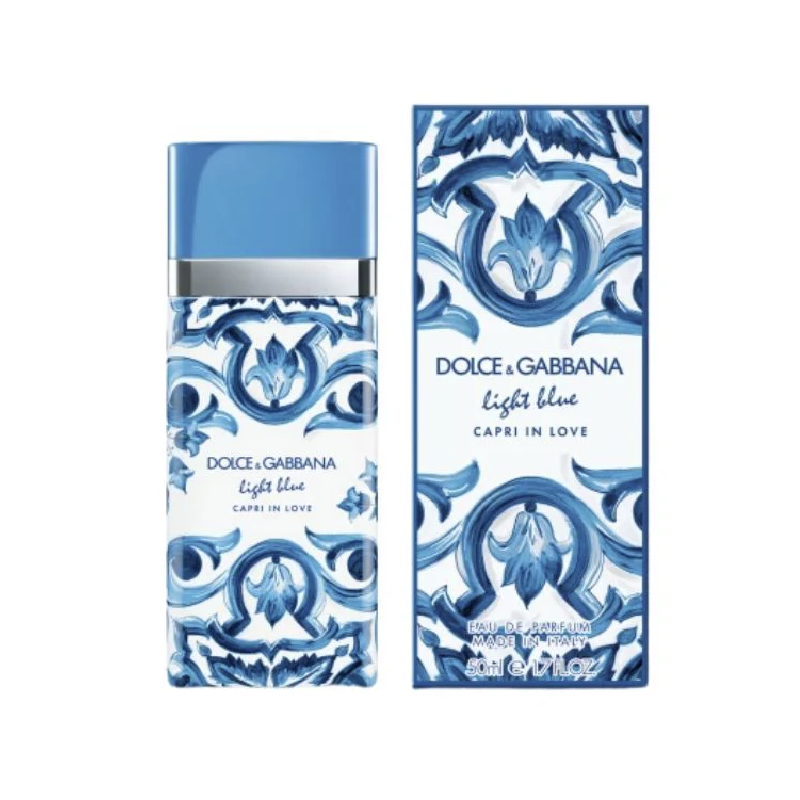 Dolce Gabbana Light Blue Capri In Love for Women EDP 3.4 oz