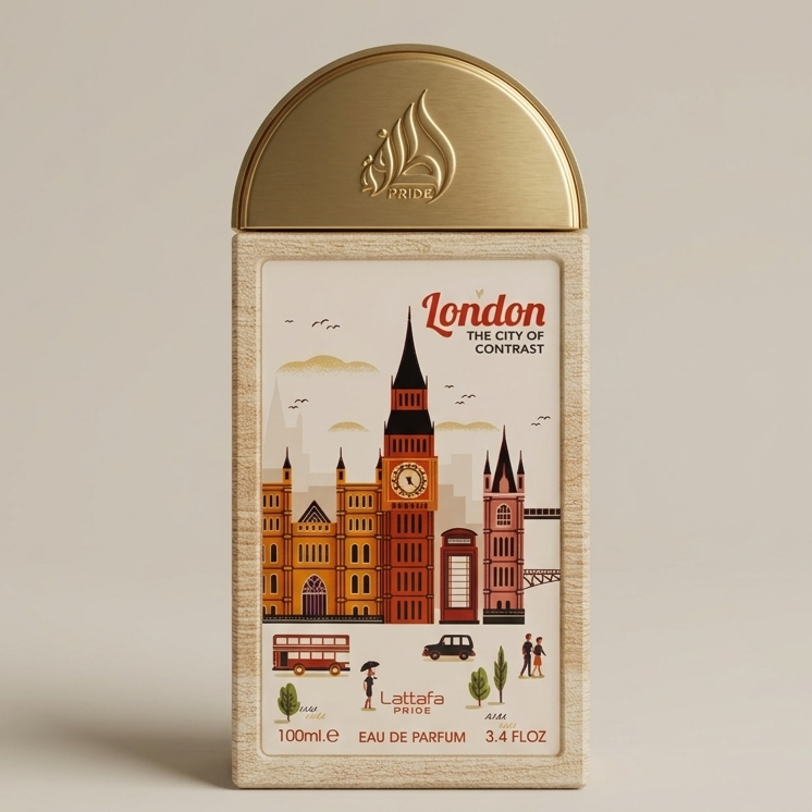 London The City of Contrast Pride Eau de Parfum 3.4 oz Unisex by Lattafa