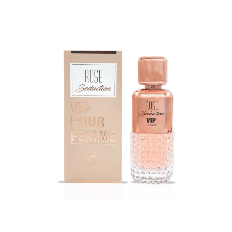 Maison Alhambra Rose Seduction VIP Pour Femme Eau de Parfum 3.4 oz