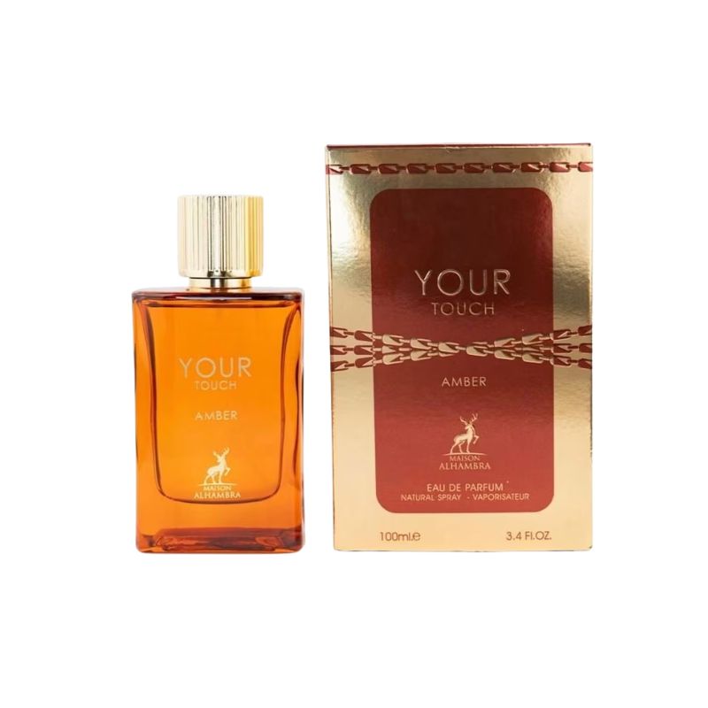 Maison Alhambra Your Touch Amber for Men EDP 3.4 oz