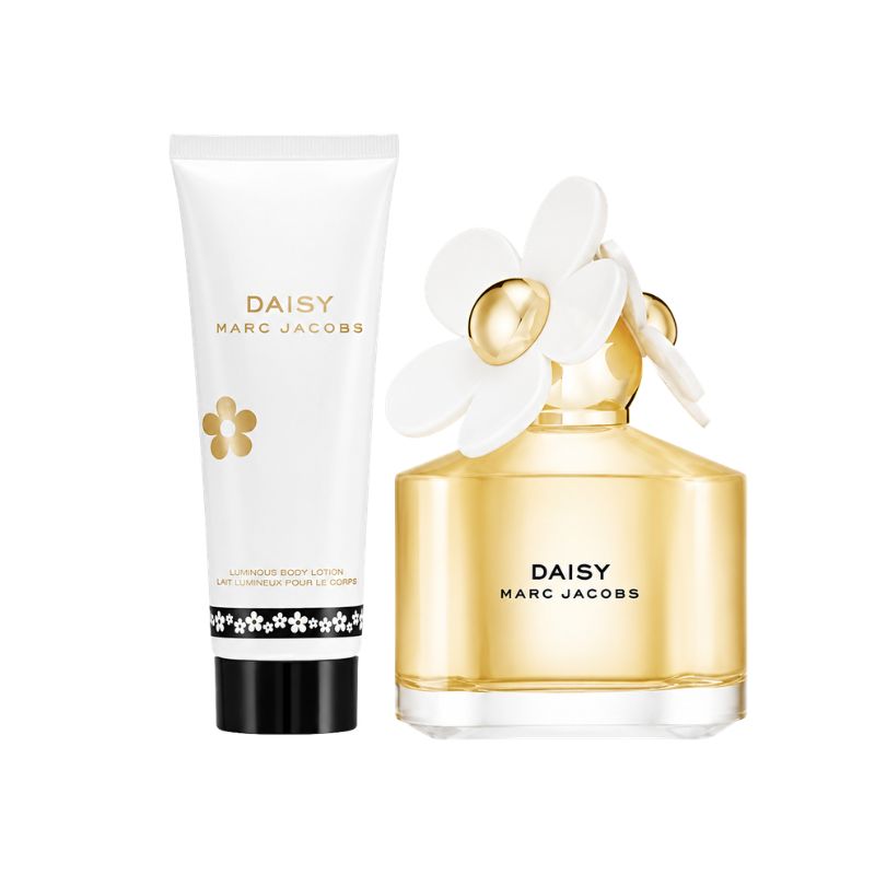 Marc Jacobs Daisy Set 2 Pcs for Women ( EDT 3.4 oz + Body Lotion 2.5 oz)