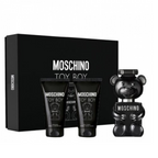 Moschino Toy Boy Gift Set 3 Pcs 1.7 oz EDP Spray, Shower Gel, Aftershave Balm For Men