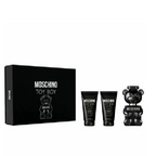 Moschino Toy Boy Gift Set 3 Pcs 1.7 oz EDP Spray, Shower Gel, Aftershave Balm For Men