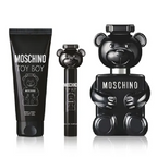 Moschino Toy Boy Gift Set 3 Pcs 3.4 oz EDP Spray, Shower Gel, Travel Spray For Men