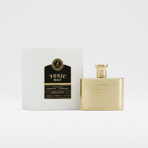 Tonic Malt Eau de Parfum 3.4 oz for Men by Maison Alhambra