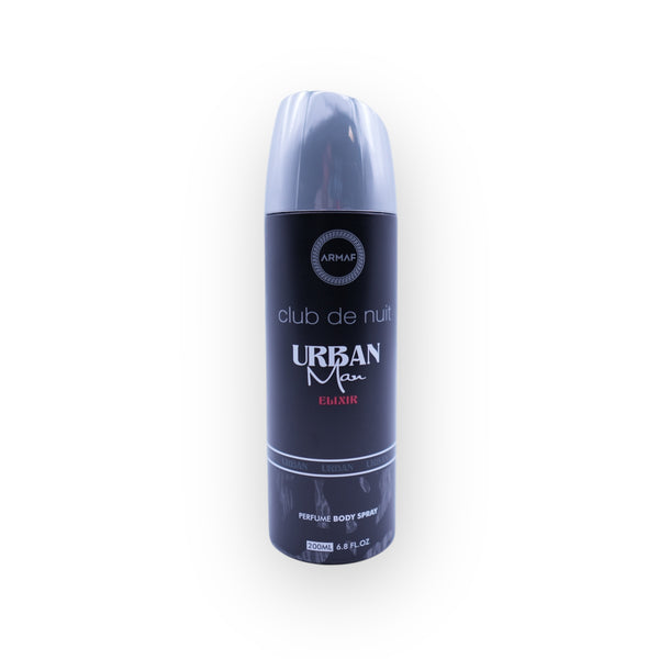 Armaf Club De Nuit Urban Man Elixir Body Spray M 6.8oz