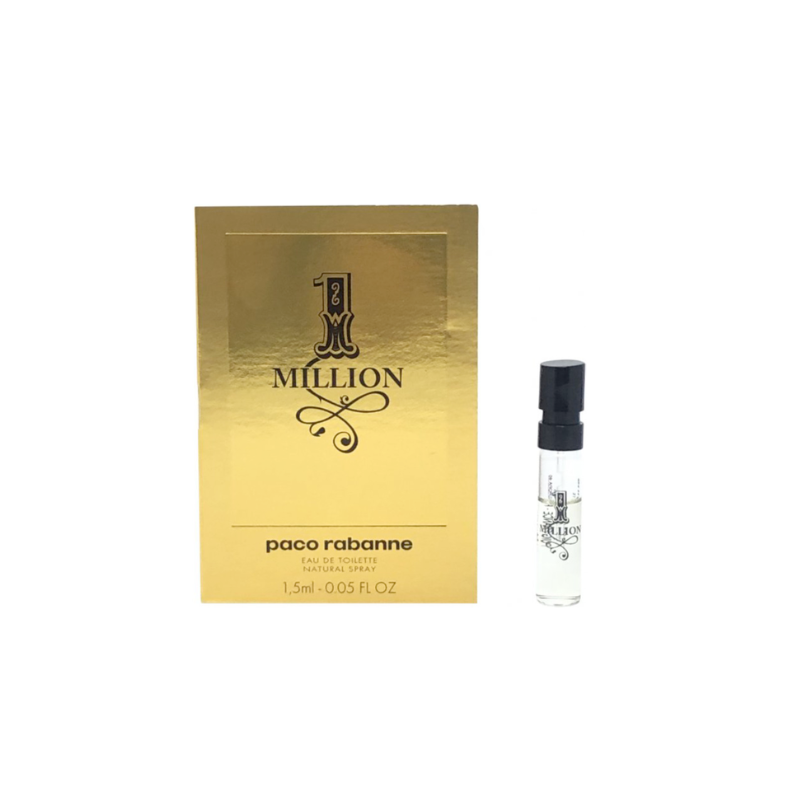 Paco Rabanne Vial One Million Parfum U 0.05oz