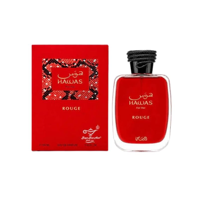 Rasasi Hawas Rouge Unisex EDP 3.4 oz