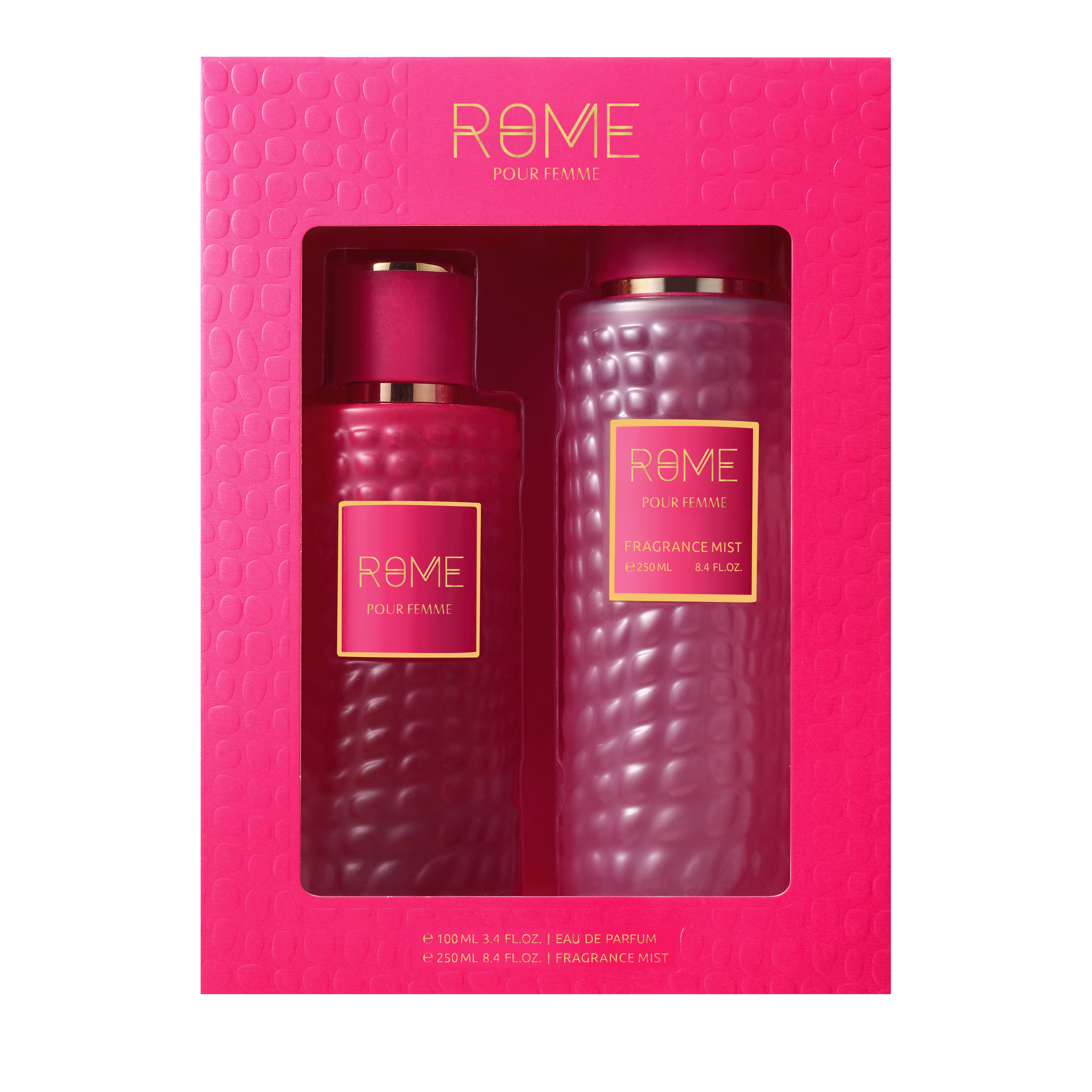 Mast Perfume Rome Pour Femme Set 2pcs By Bharara  EDP 3.4oz + 8.4oz