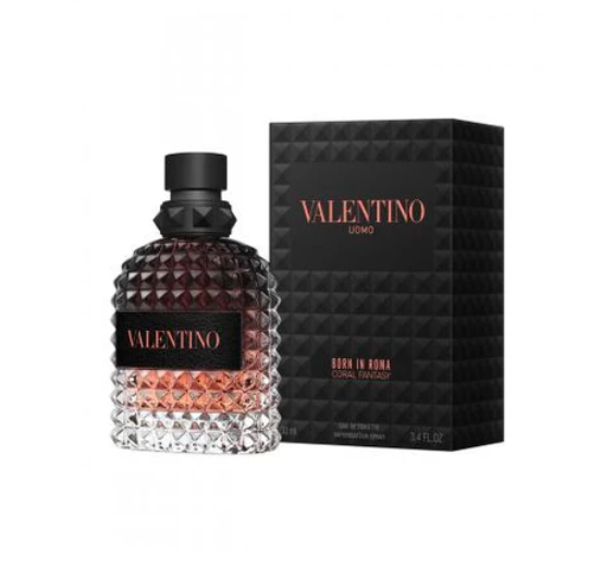 Valentino Uomo Nacido En Roma Coral Fantasy M EDT 3.4oz