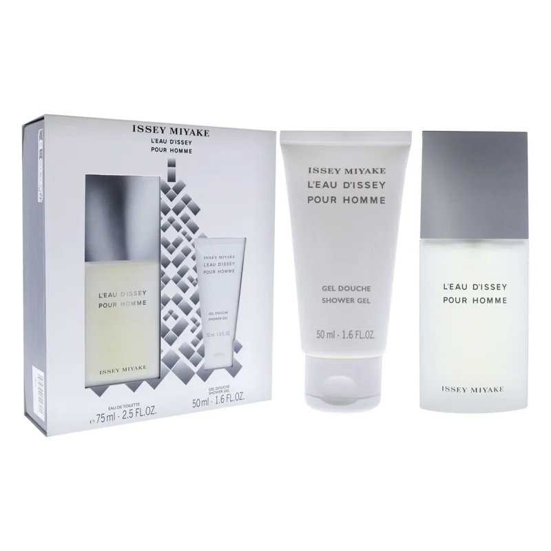 Issey Miyake Set 2 Pcs L'eau D'issey M DT(2.5 oz + Shower gel 1.6 oz)