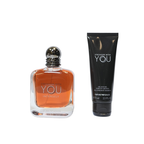 Giorgio Armani Stronger With You Intensely 2 Pcs Gif Set M (3.4oz EDP + 2.5oz Body lotion )